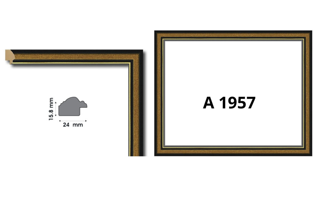 Профили от полистирен серия А с ширина от 24 до 29 мм