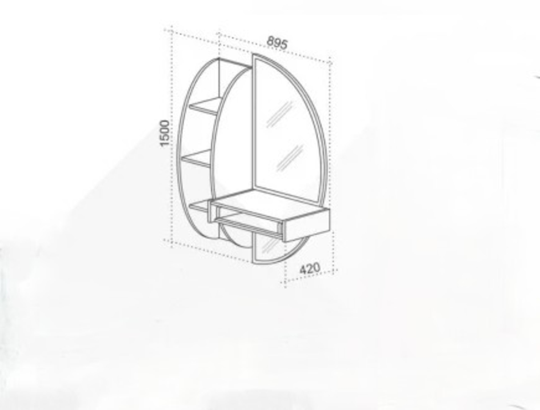 Тоалетка  Нарди