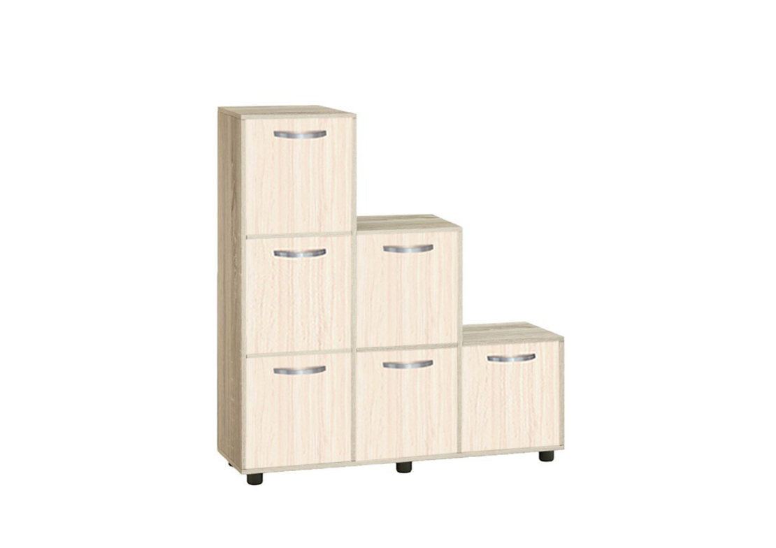 Етажерка Кубо 6 с шест врати