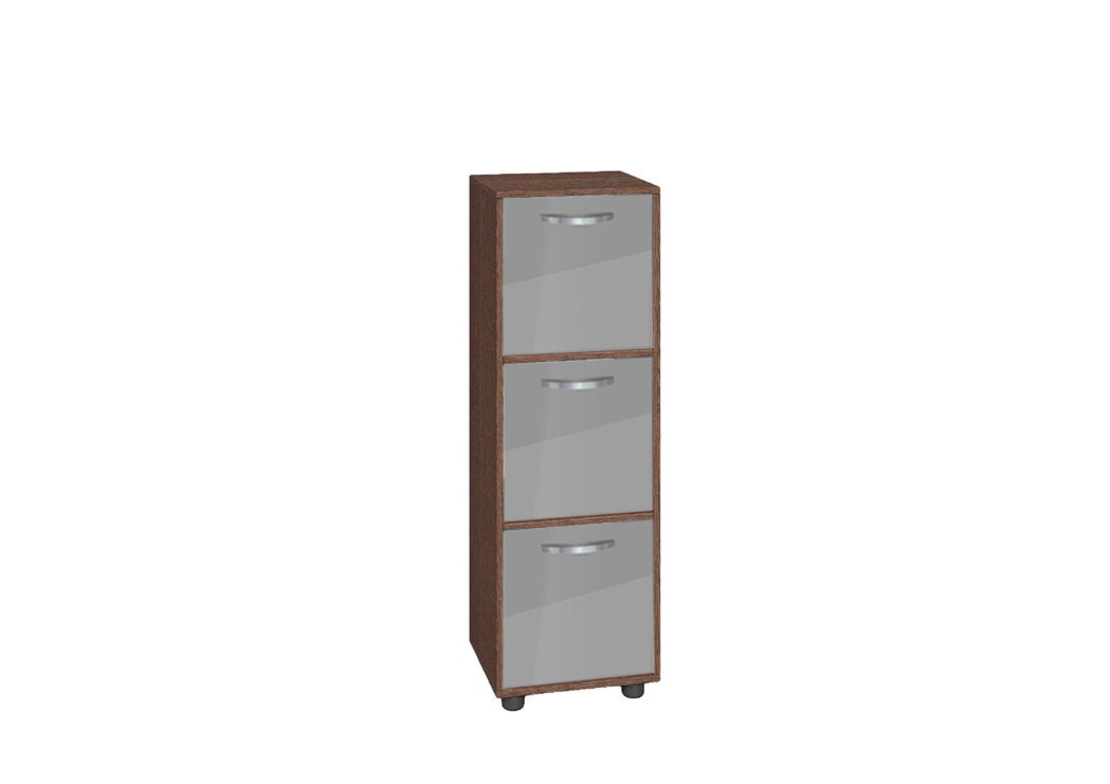 Етажерка Кубо 3 с три врати постформинг