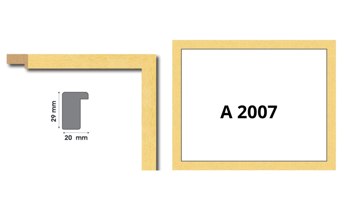 Профили от полистирен серия А с ширина от 20 до 23 мм