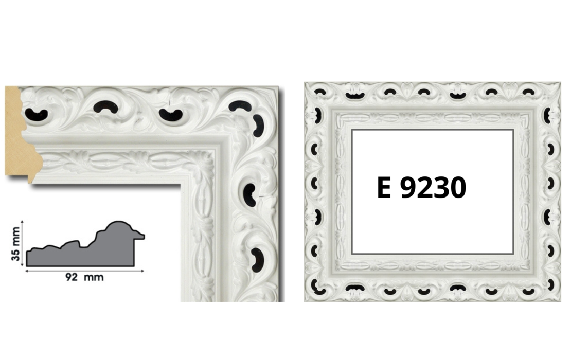 Профили за рамки с ширина от 80 мм до 121  мм