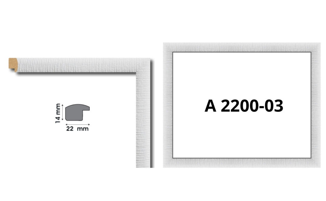 Профили от полистирен серия А с ширина от 20 до 23 мм