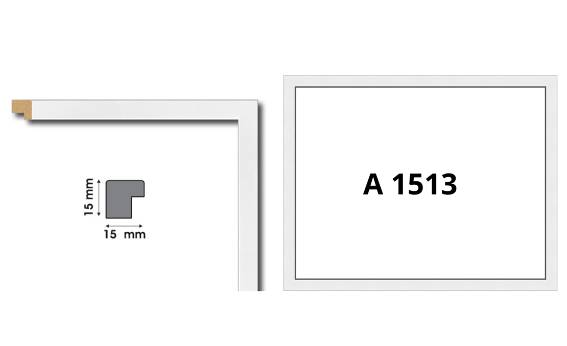 Профили от полистирен серия А с ширина до 16 мм