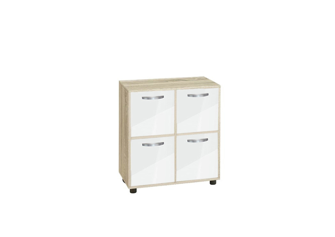 Етажерка Кубо 4 с четири врати постформинг