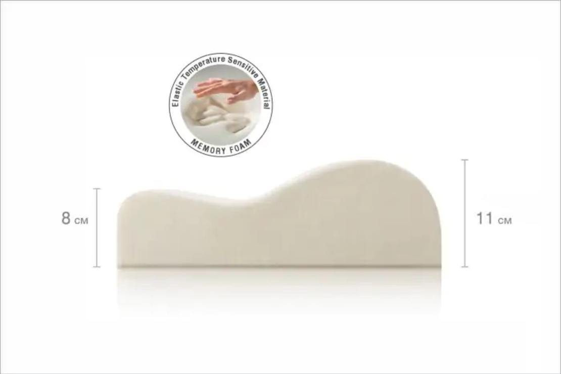 Ергономична възглавница Silver wave