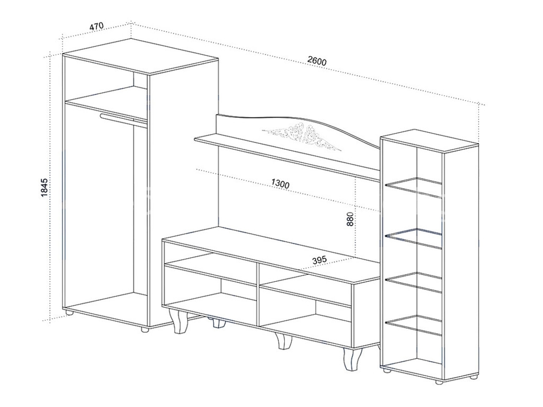 Секция Изабела/ златни орнаменти