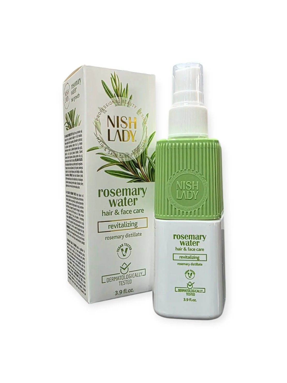 NISHLADY Rosemary Water 115 ml – Ревитализиращ спрей за скалп и коса