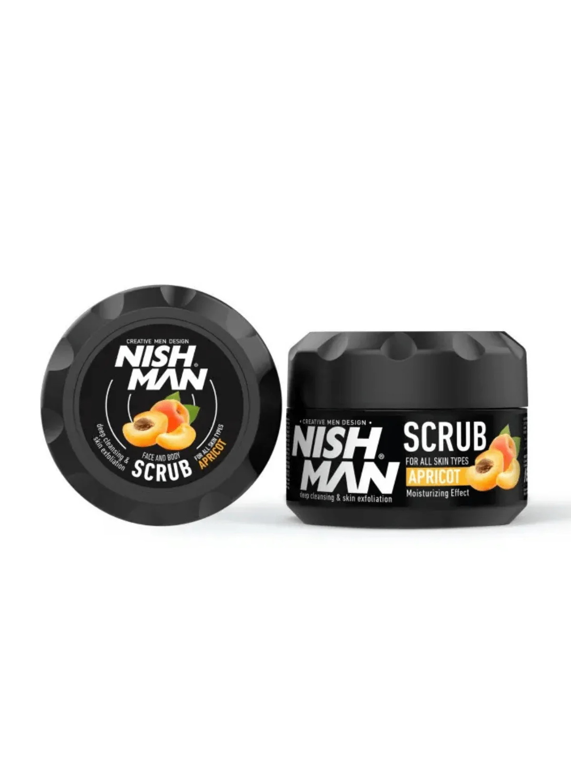 NISHMAN Face & Skin Scrub Apricot