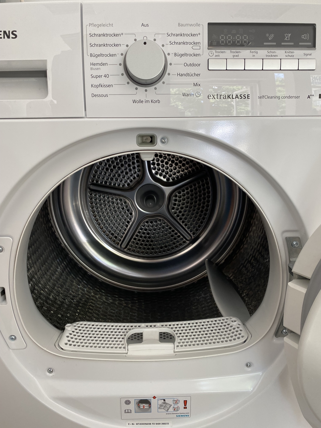 Siemens extraKLASSE iQ390 (selfCleaning condenser)