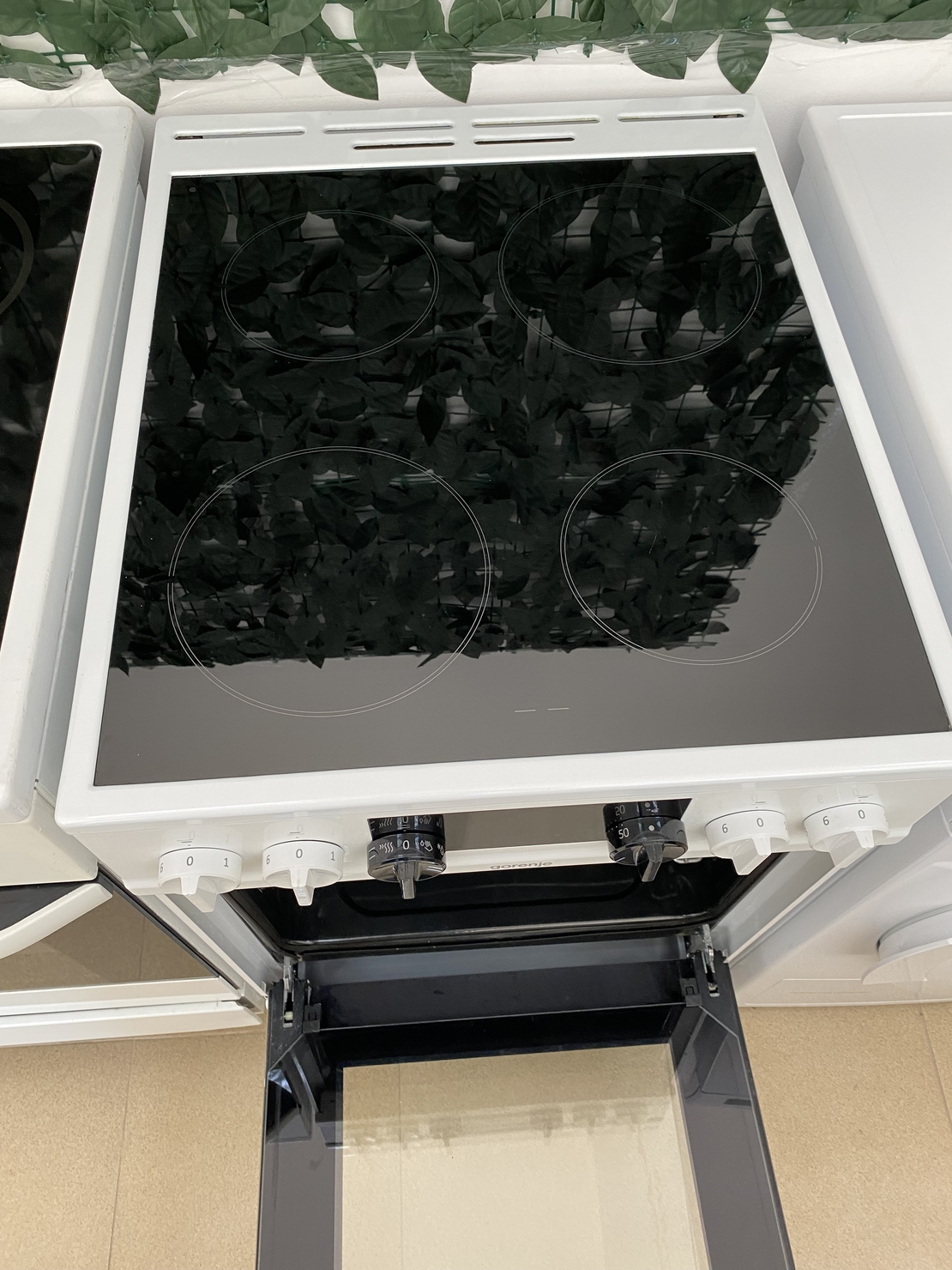 Свободностояща готварска печка Gorenje (Ширина: 50 см), стъклокерамика