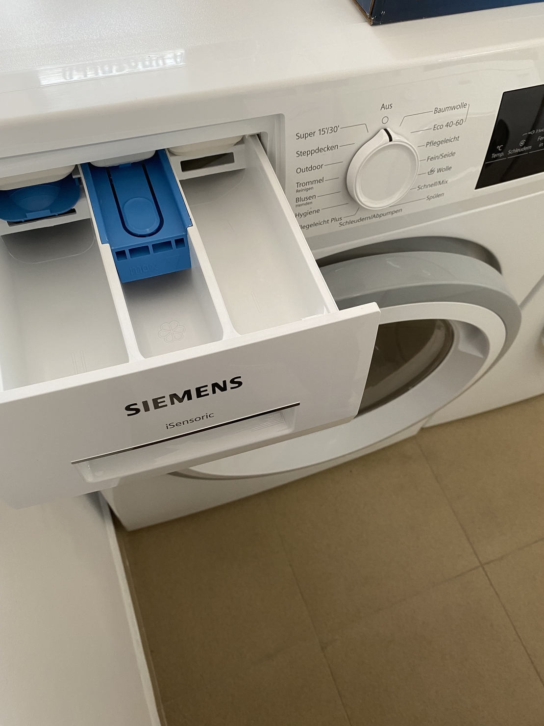 Пералня Siemens iQ300 iSensoric – 8 кг капацитет