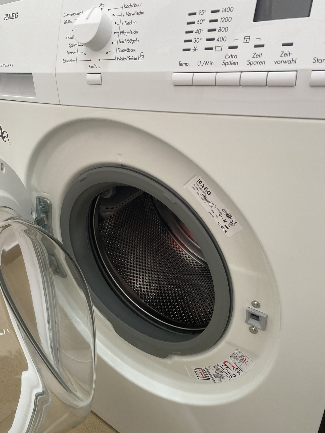 AEG Lavamat Protex – 7 кг, 1400 об./мин.