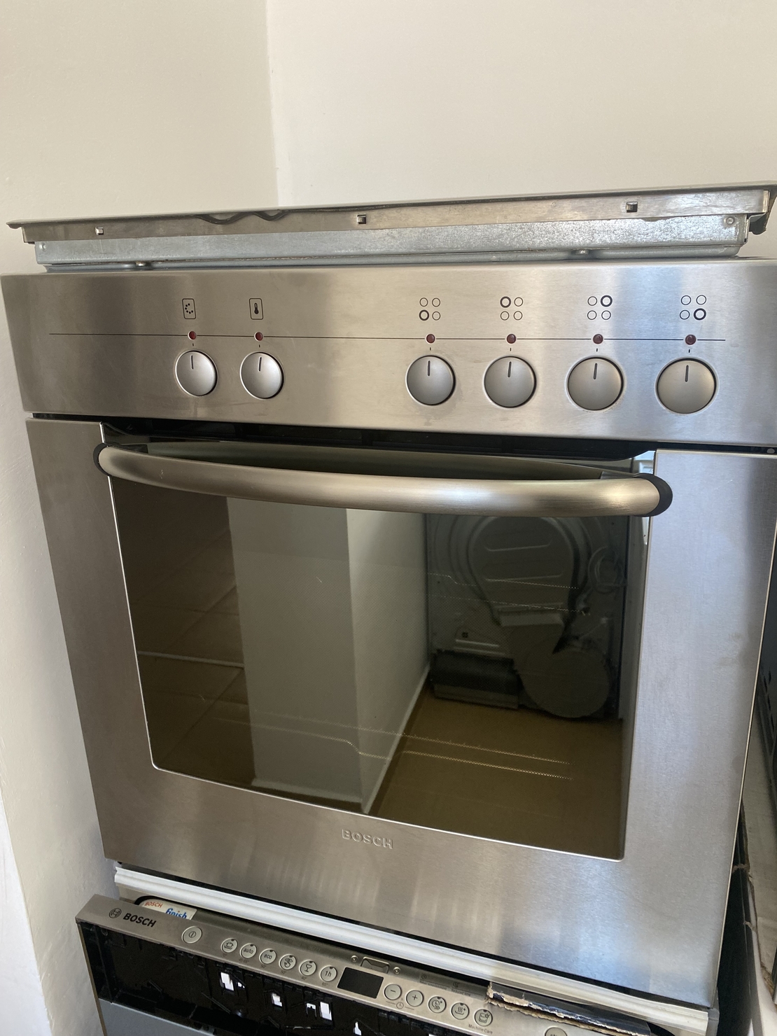 Комплект за вграждане BOSCH (Фурна + Керамичен плот) – Инокс