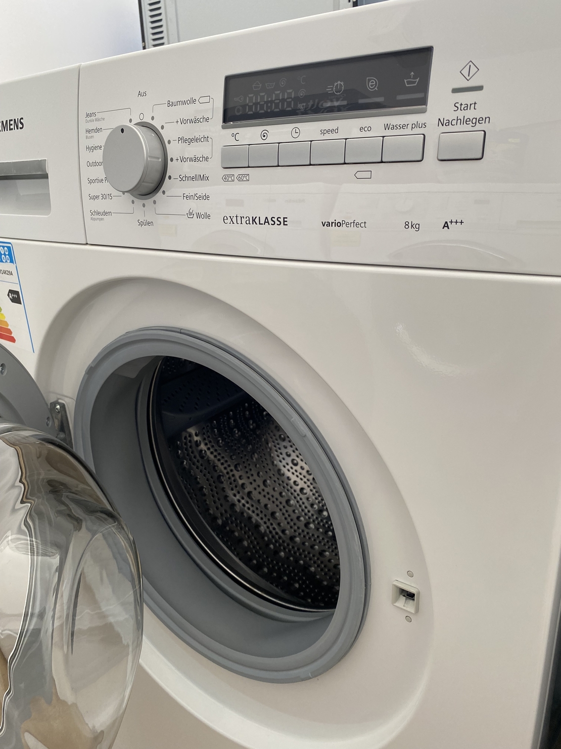Siemens extraKLASSE varioPerfect (8 кг, A^{+++})