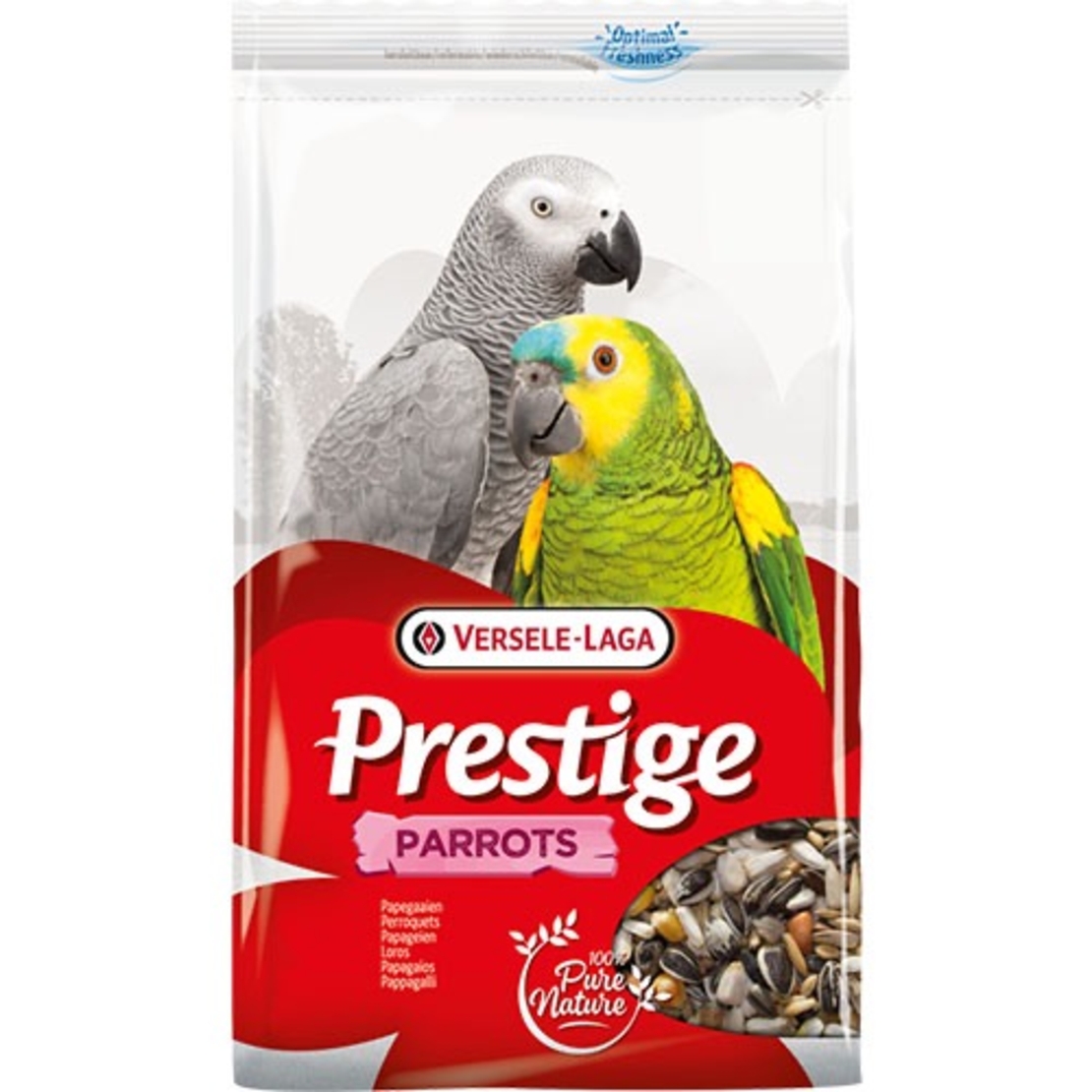 PRESTIGE STANDARD PARROTS 1кг– ПЪЛНОЦЕННА ХРАНА ЗА ГОЛЕМИ ПАПАГАЛИ