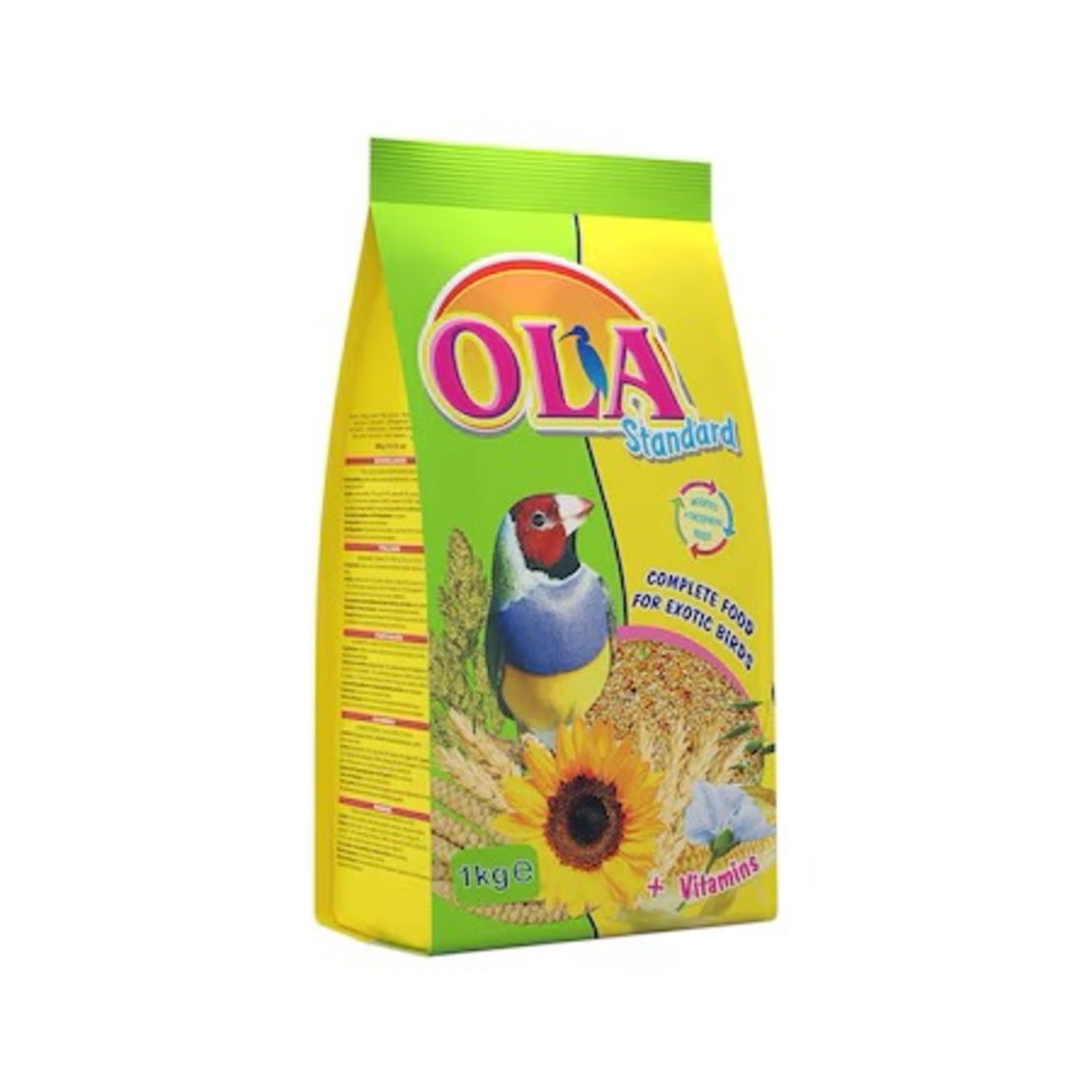 Храна за екзотични птици OLA Standard 800гр.