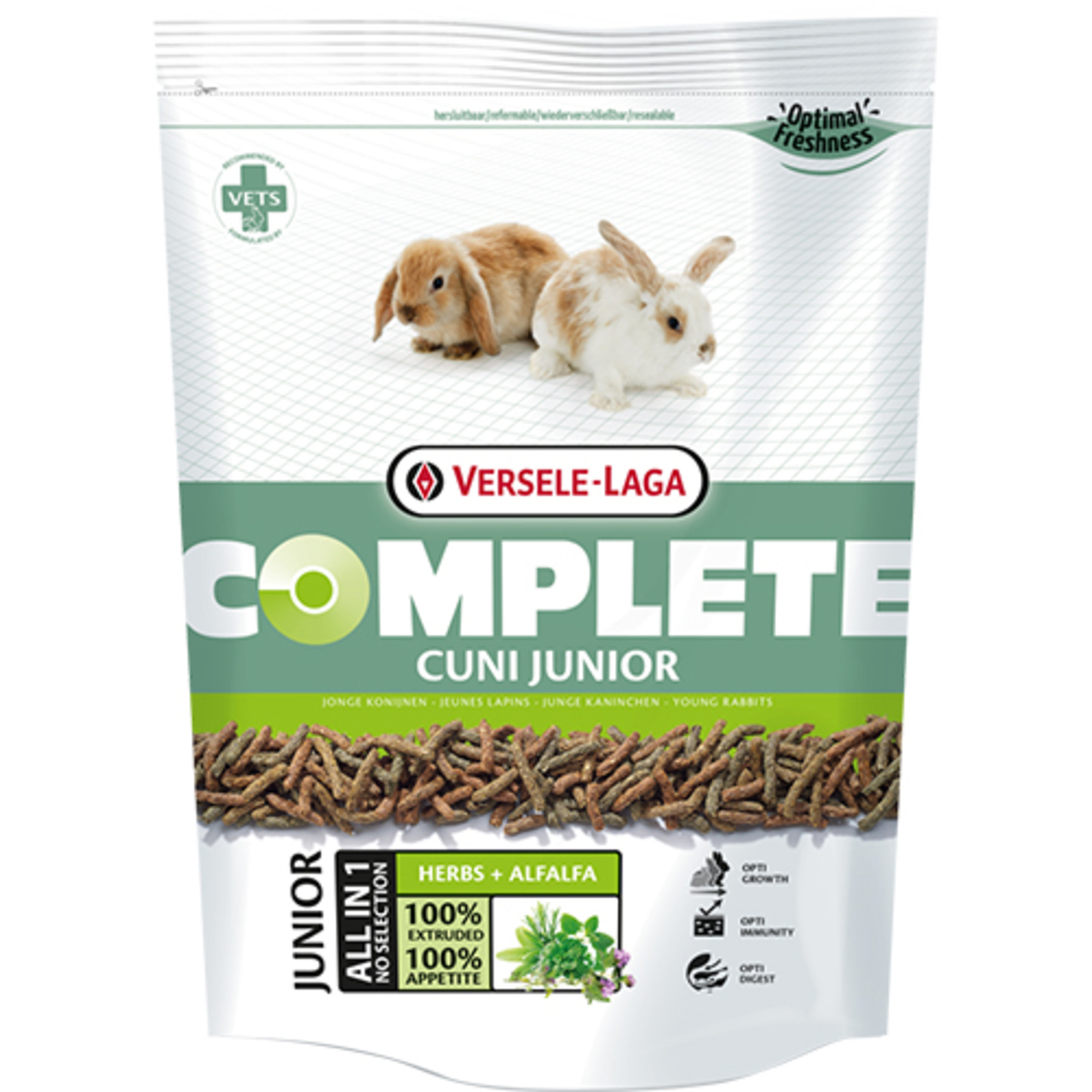 VERSELE LAGA COMPLETE CUNI JUNIOR - храна за подрастващи зайци 0.5кг