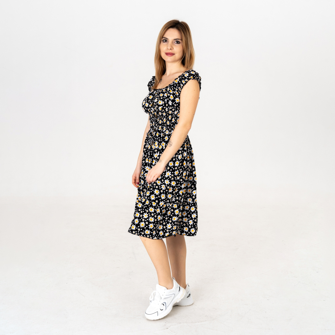 Дълга рокля - 9811 Черна