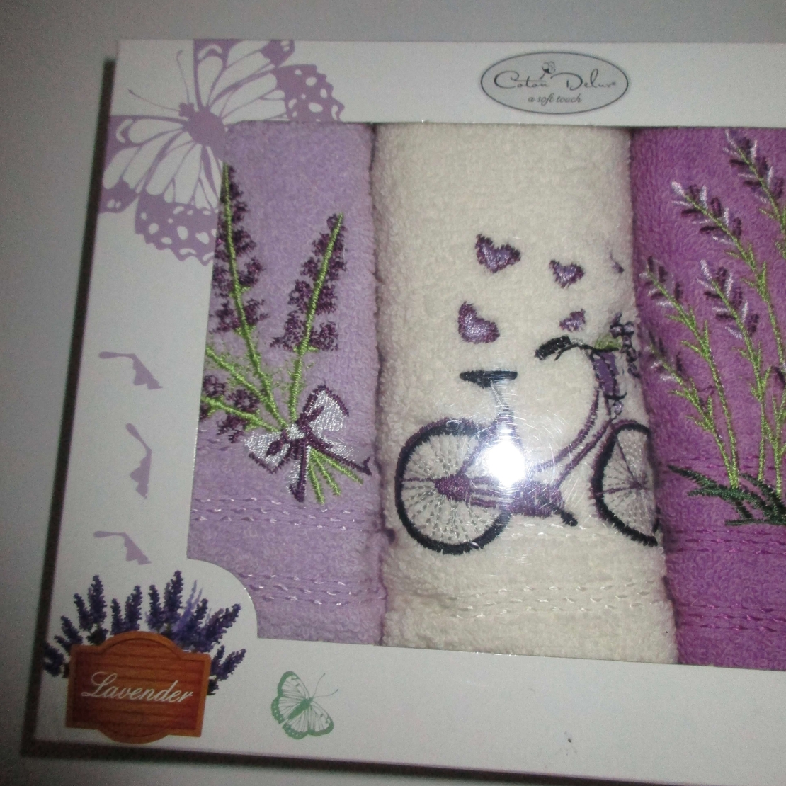 Комплект памучни кърпи LEVENDAR – 3 бр 30×50