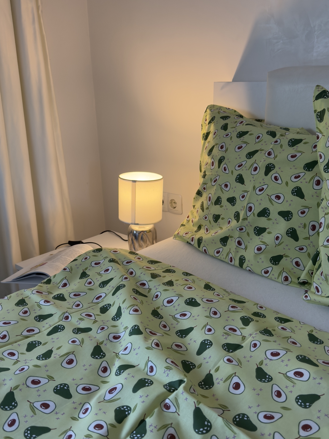 Спален комплект 100% памук Авокадо