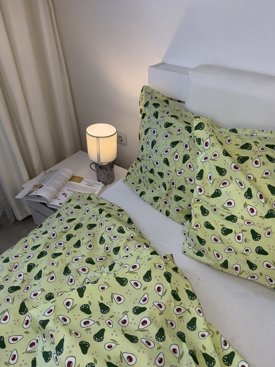 Спален комплект 100% памук Авокадо