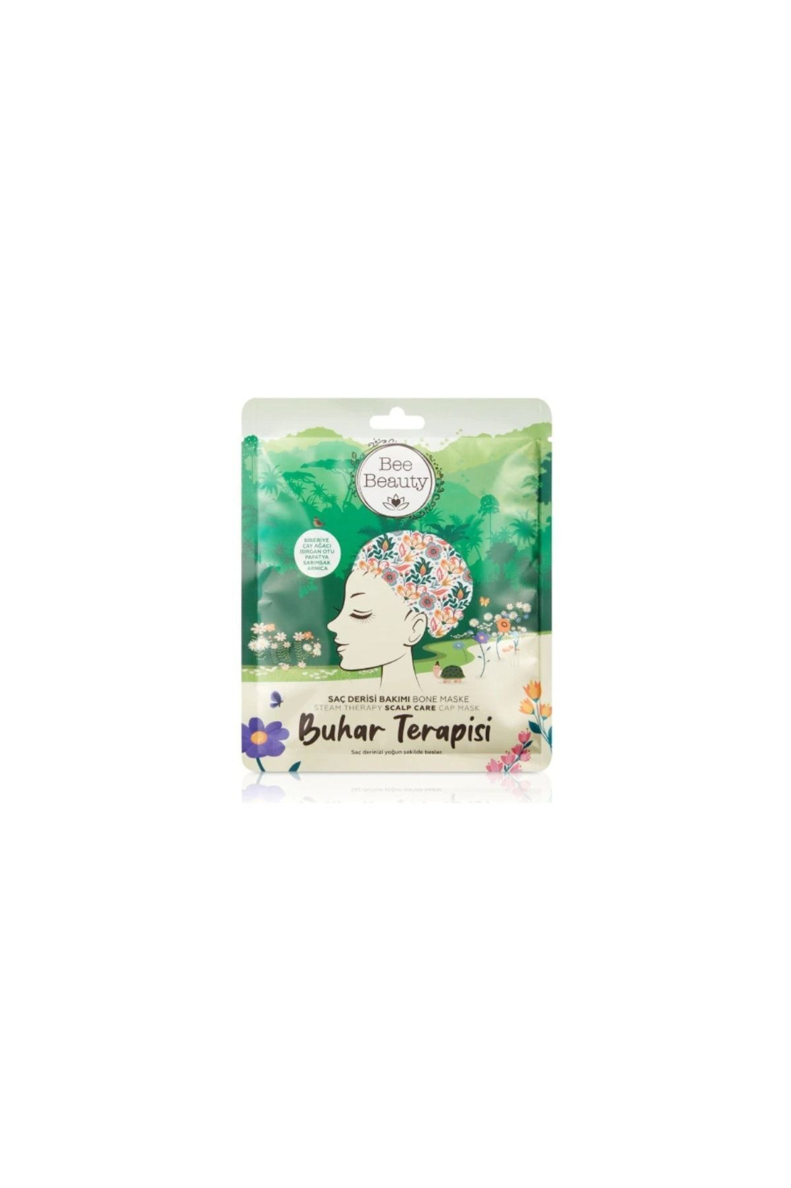 Bee Beauty - Парна терапия за грижа за скалпа Маска за глава