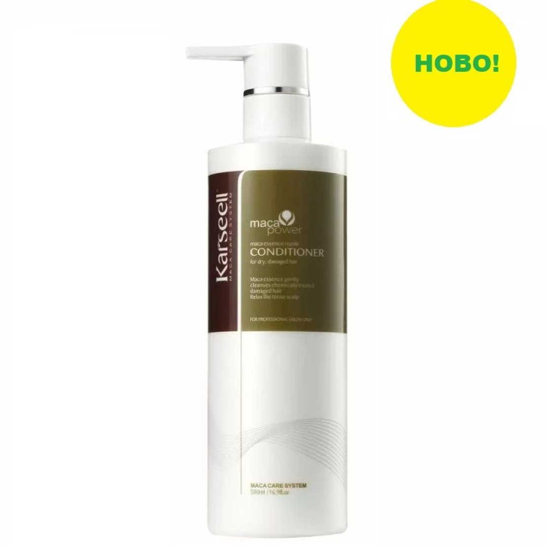 Професионален билков хидратиращ балсам за суха и увредена коса Karseell Conditioner Argan Oil 800 ml