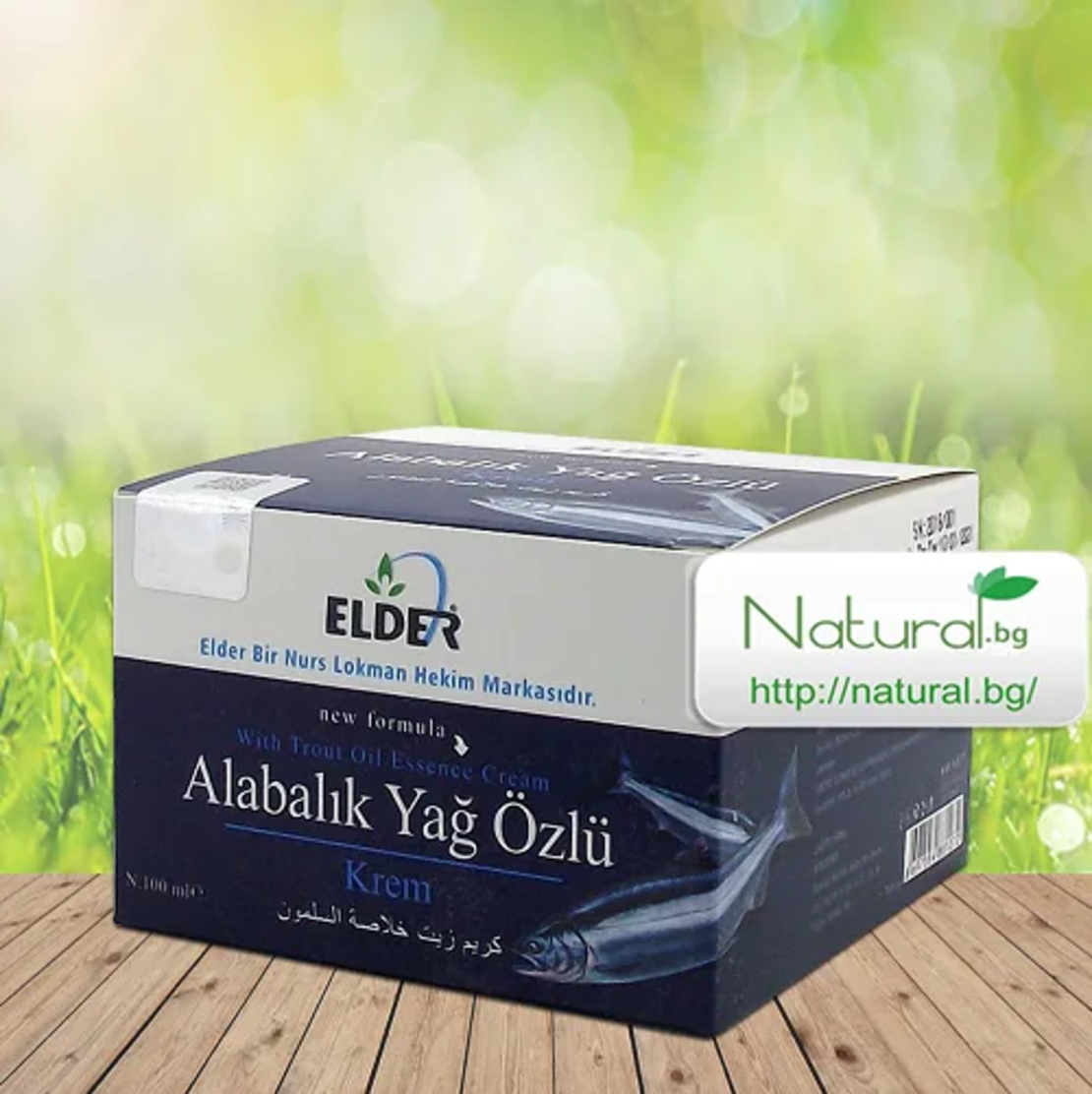 НАТУРАЛЕН КРЕМ С МАСЛО ОТ ПЪСТЪРВА ELDER 100мл