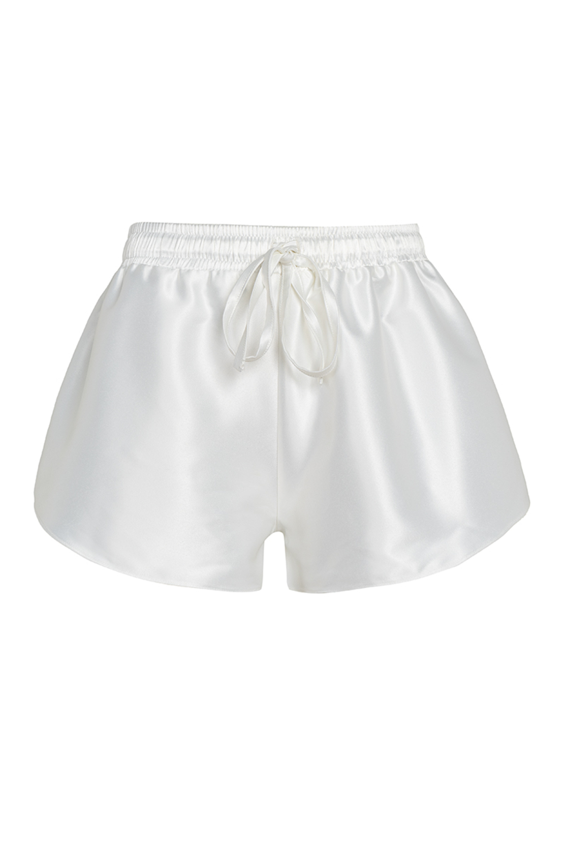 Pearlescent Tenderness - Satin Shorts