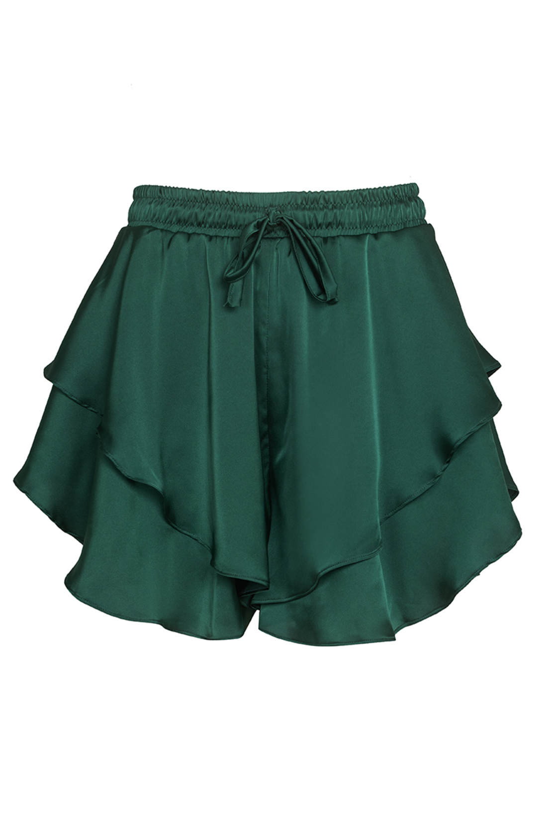 Emerald Night - Satin Shorts