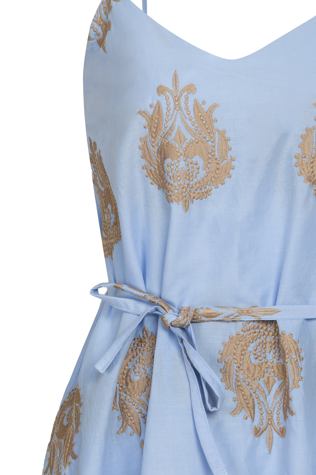 La dolce vita - Blue&Gold Dress
