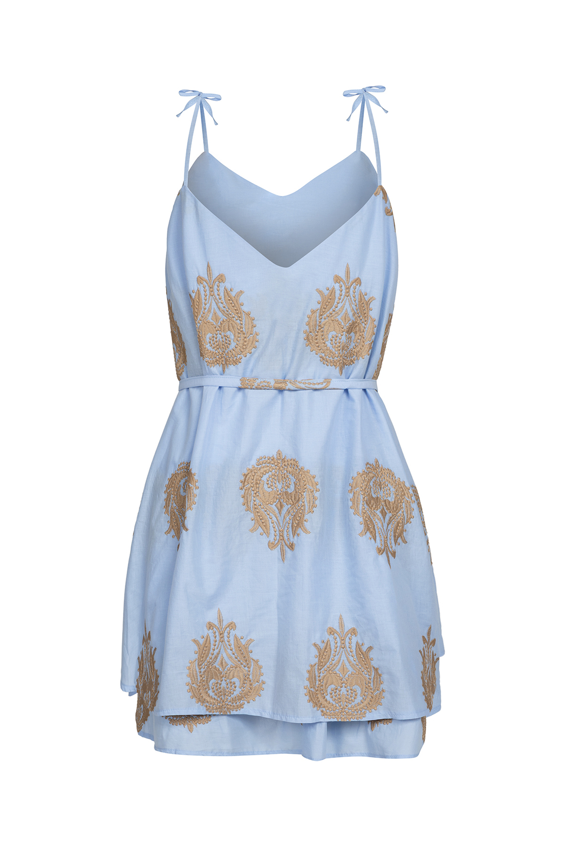 La dolce vita - Blue&Gold Dress