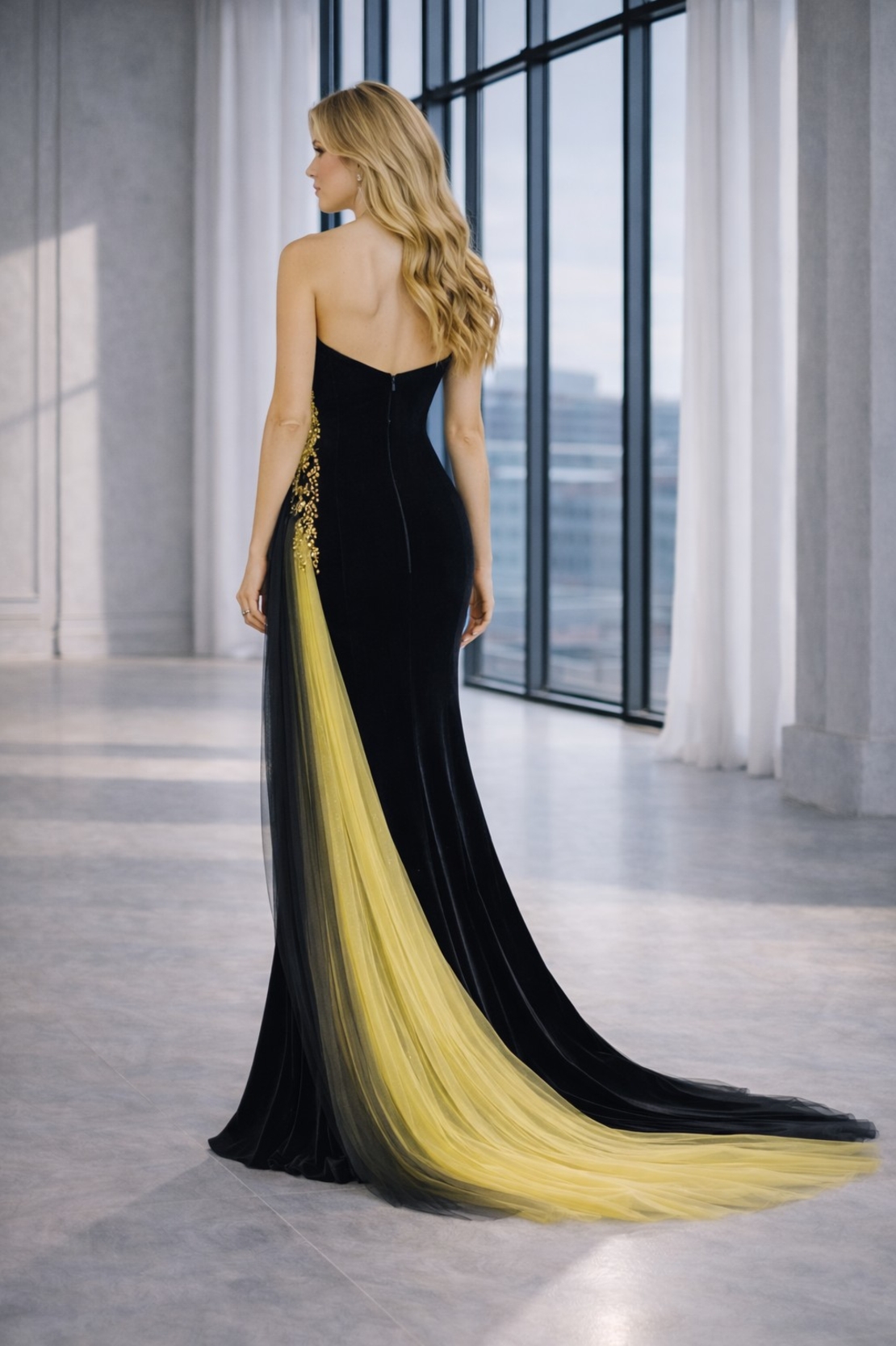 Рокля Aqua Bloom Luxe