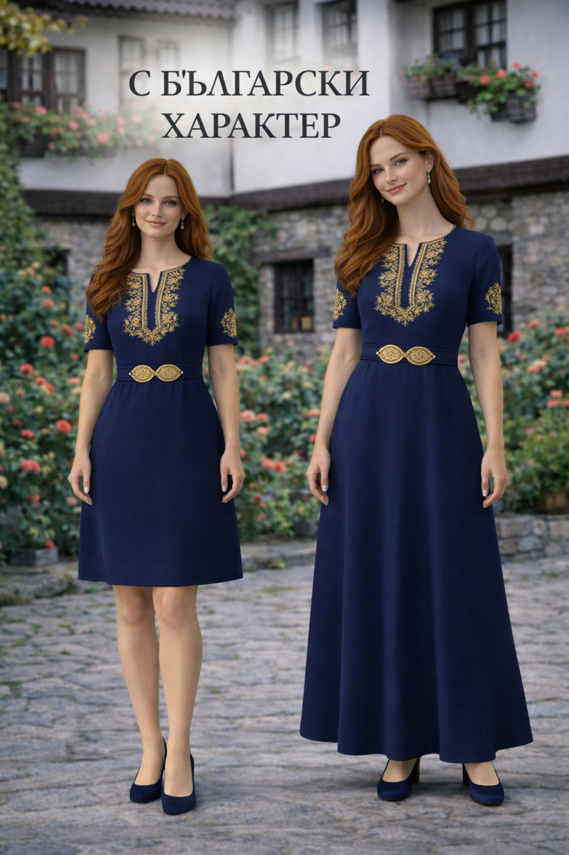 Рокля „Яна“- ДЪЛГА РОКЛЯ