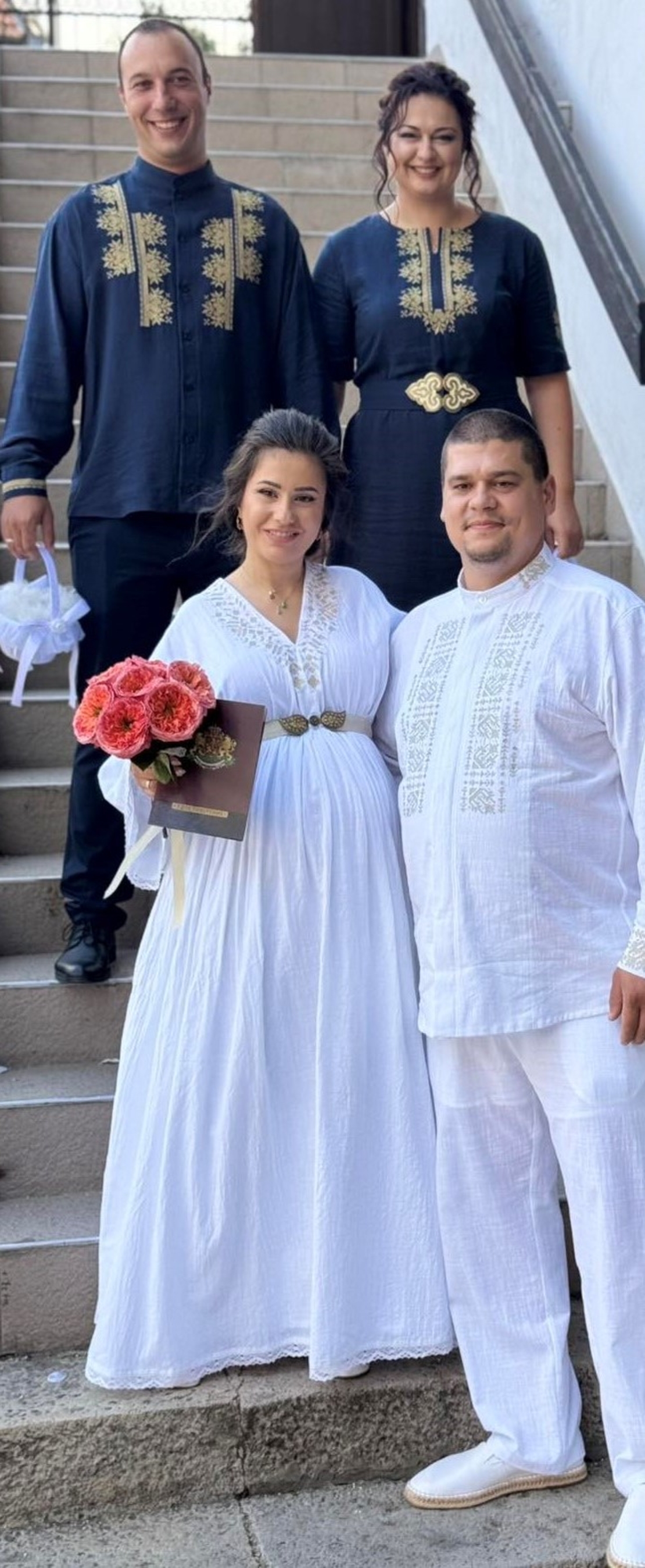 Мъжка риза „Явор“ към Рокля „Яна“