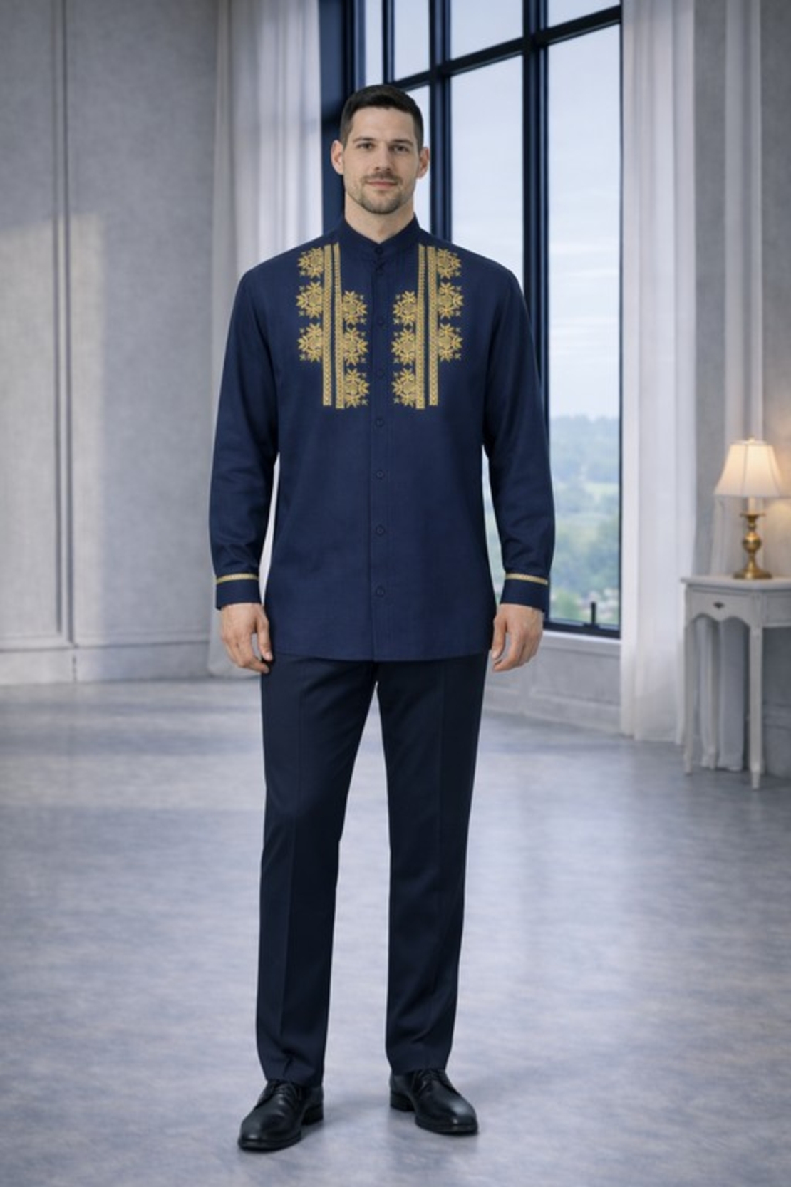 Мъжка риза „Явор“ към Рокля „Яна“