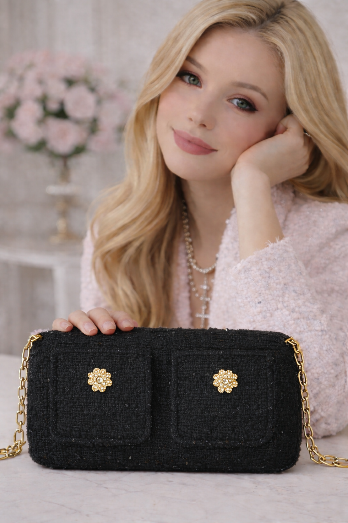 НЕСЕСЕР  Lady Bouclé BLACK & BLANC