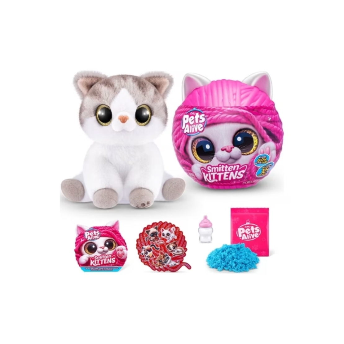 Плюшено влюбено коте Cat Smitten Kittens Pets Alive - 8 дизайна