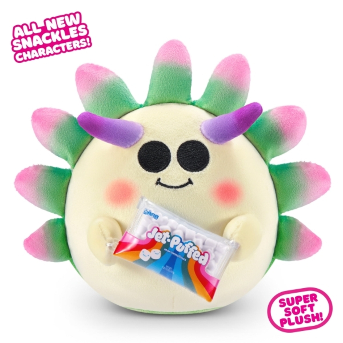 Плюшено животинче Snackles Series 3 в топка с изненада - 12 дизайна, размер 12,7 см