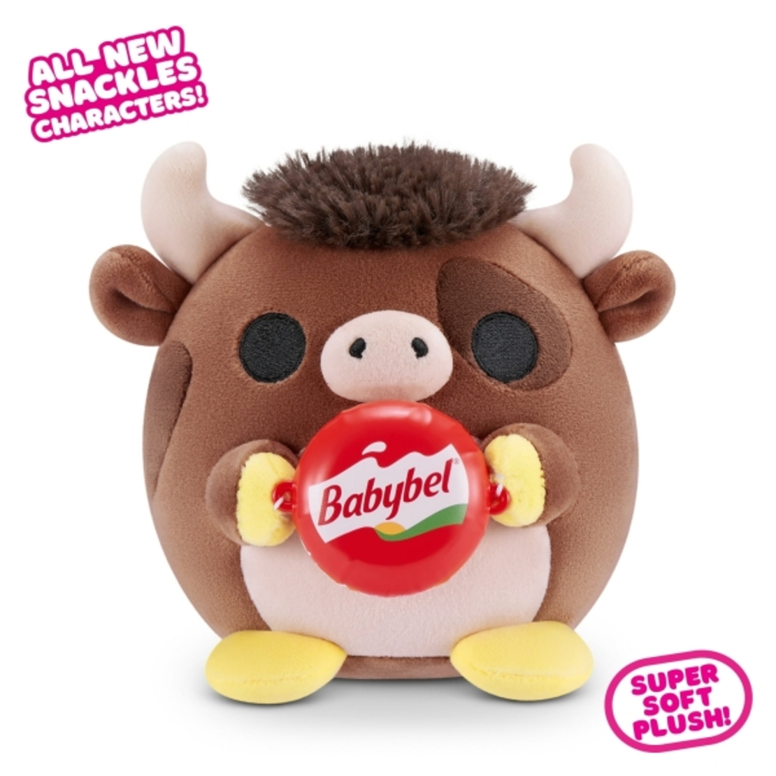 Плюшено животинче Snackles Series 3 в топка с изненада - 12 дизайна, размер 12,7 см