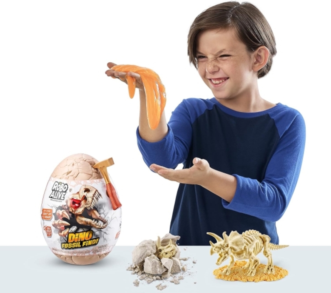 Яйце Dino Fossil Mini Robo Alive Series 1 (4 дизайна) /6/12