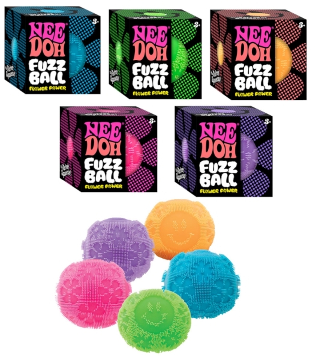 Топка NEE DOH Fuzz Ball Flower