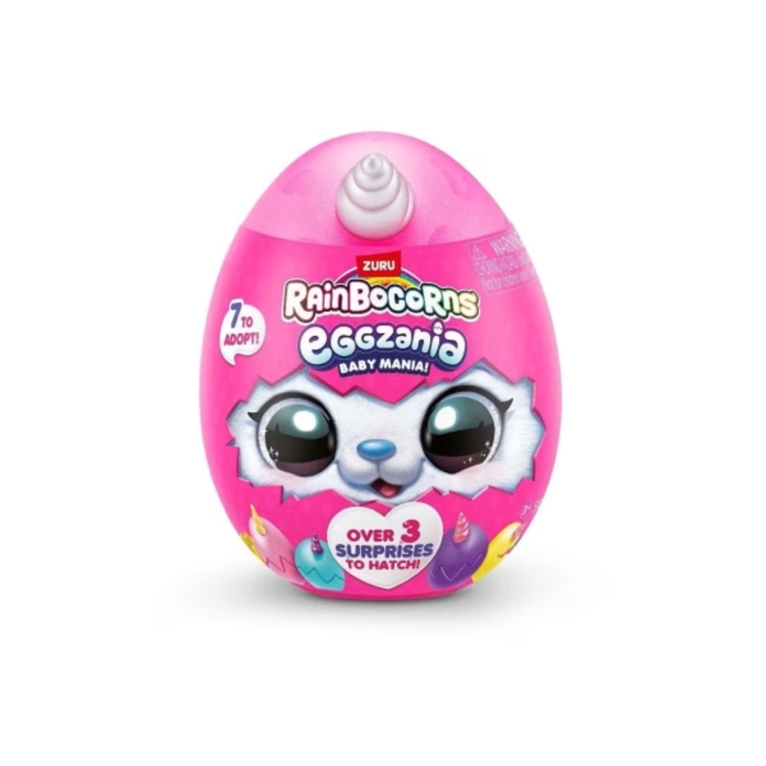 Eggzania Baby Mania Rainbocorns 7 дизайна display