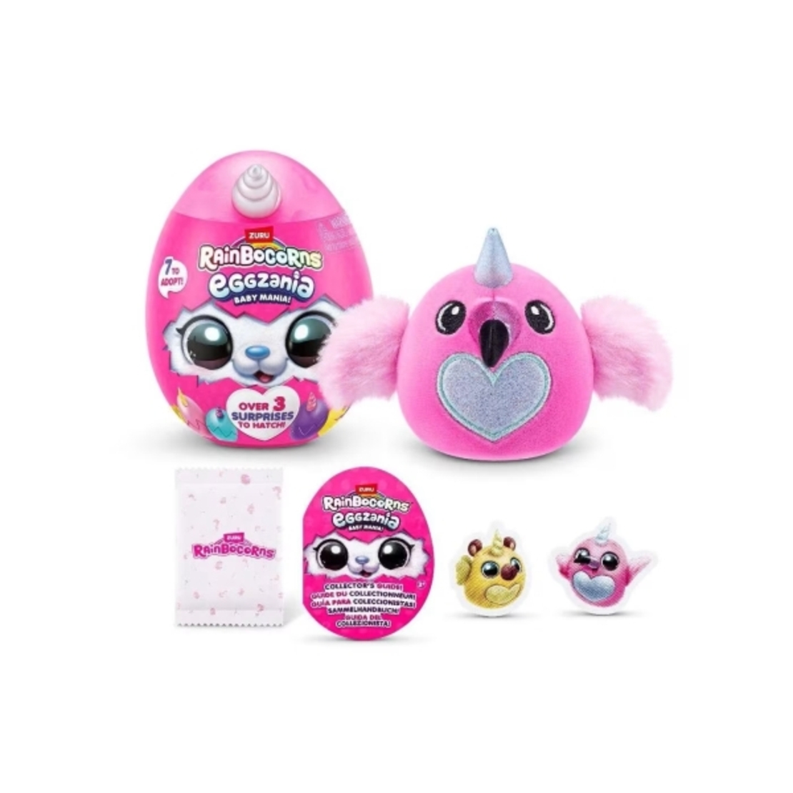 Eggzania Baby Mania Rainbocorns 7 дизайна display