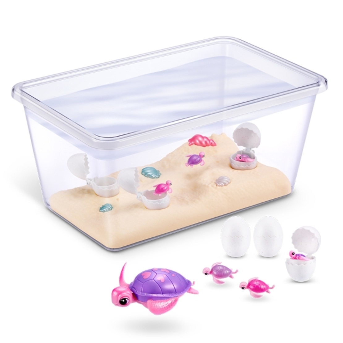 Комплект Аквариум Pets Alive Mama & Baby turtles /4