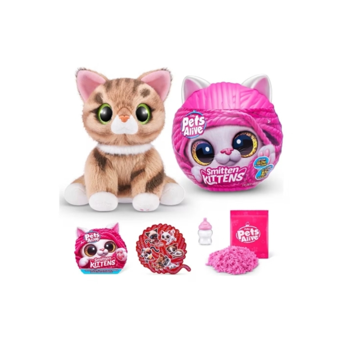 Плюшено влюбено коте Cat Smitten Kittens Pets Alive - 8 дизайна