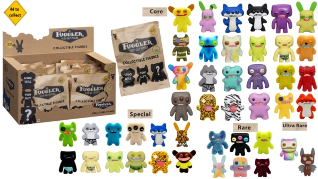 Зъбато шантаво зверче Fuggler - колекционерска серия в опаковка