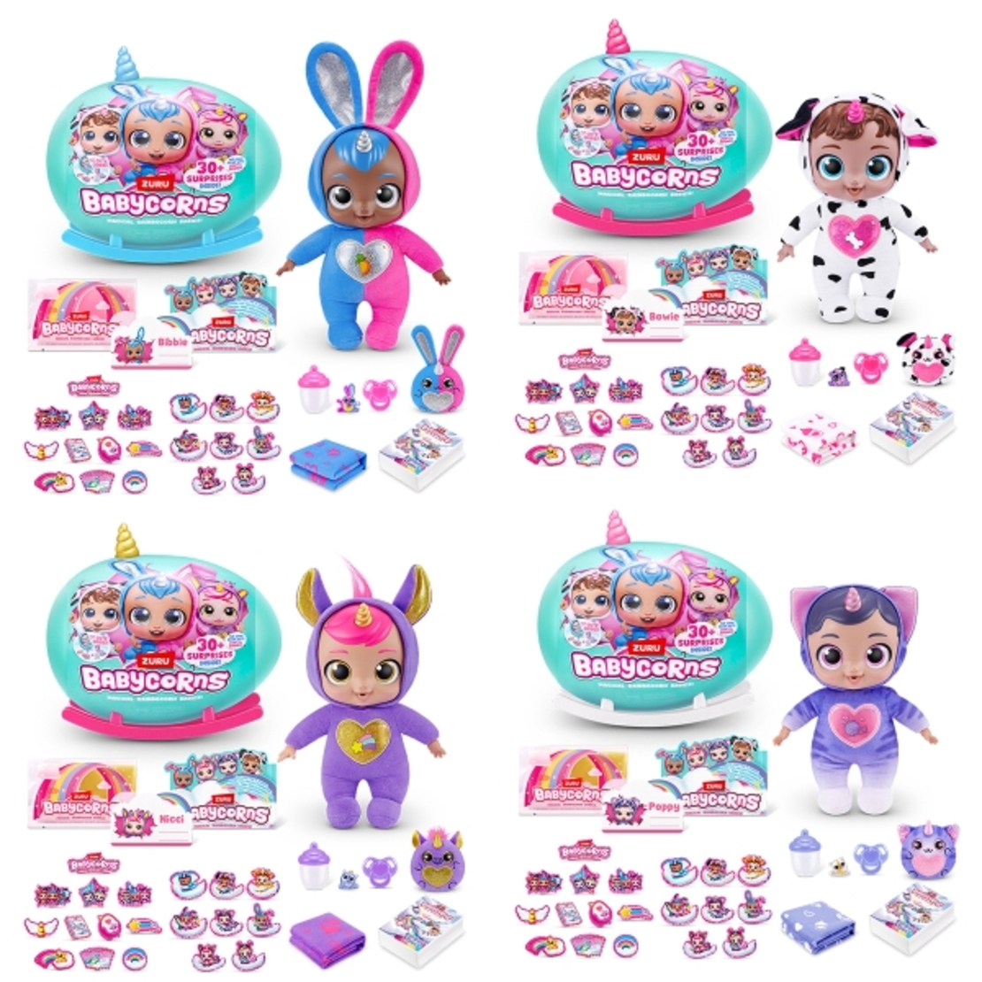 Люлка Babycorns кукла със светлина и звук 4 дизайна Large /4