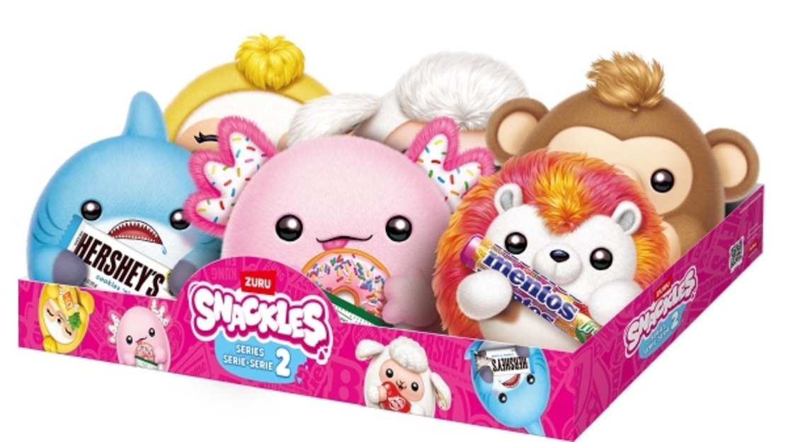 Плюшено Snackles S2 20см 10 дизайна display/6/12